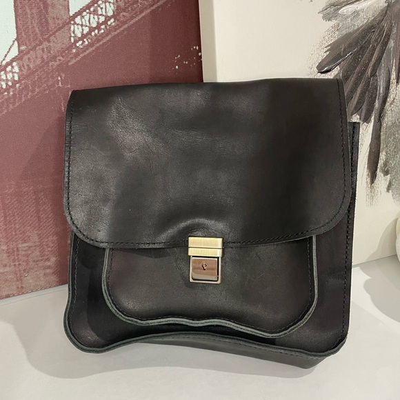 Bags Leather Convertible Backpack Or Shoulder Bag Poshmark